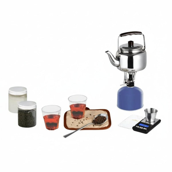 صندوق طقم عزبة الشاي 8 قطع من Camping Family