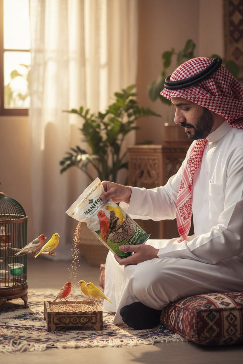مانيتوبا كاناريني غذاء طيور الكناري 1 كغ