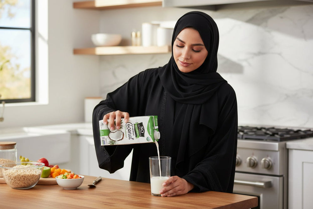 حليب جوز الهند العضوي غير المُحلّى 946 مل
