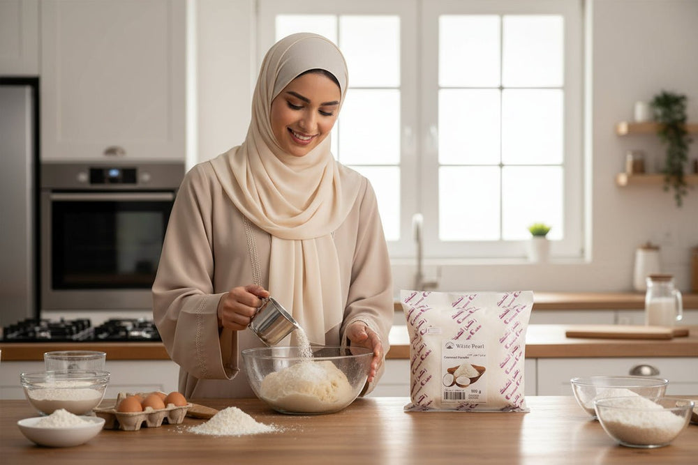 بودرة جوز الهند وايت بيرل 500 جرام