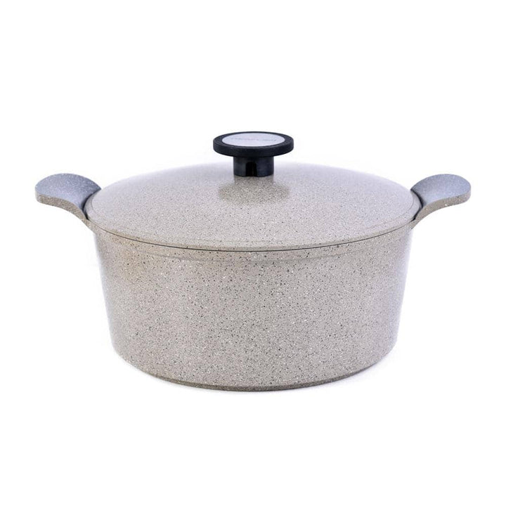 قدر المنيوم نيوفلام غير لاصق بغطاء جودة عالية 26سم - أنية المنزل