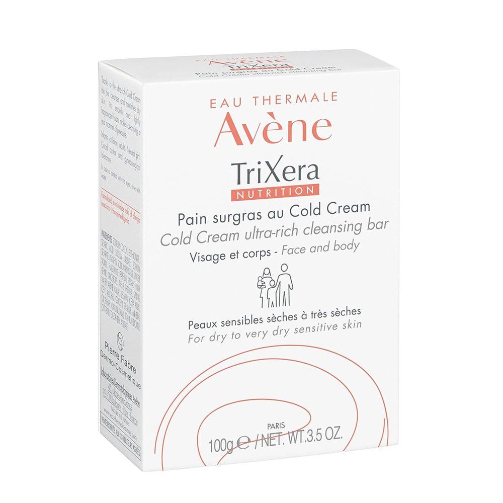 Avene Trixera Nourishing Cold Cream Soap, 100g