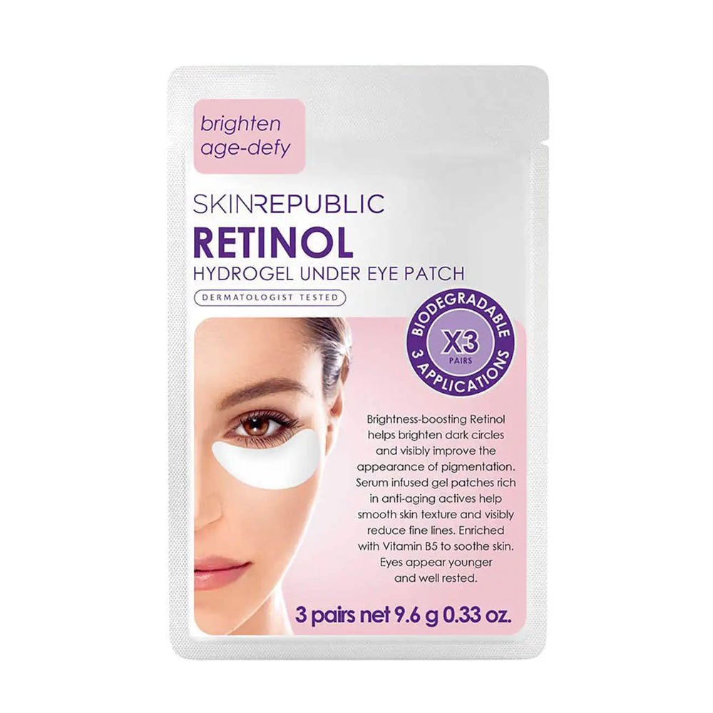 Skin Republic Retinol Hydrogel Under Eye Mask (3 Pairs)