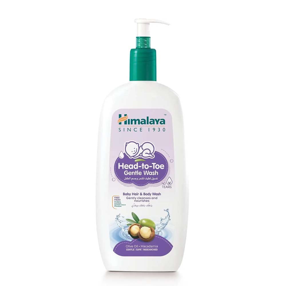 Himalaya Gentle Baby Wash for Hair and Body 800ml
