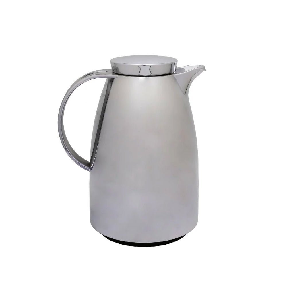 Basra 1L Shiny Silver Tea Thermos