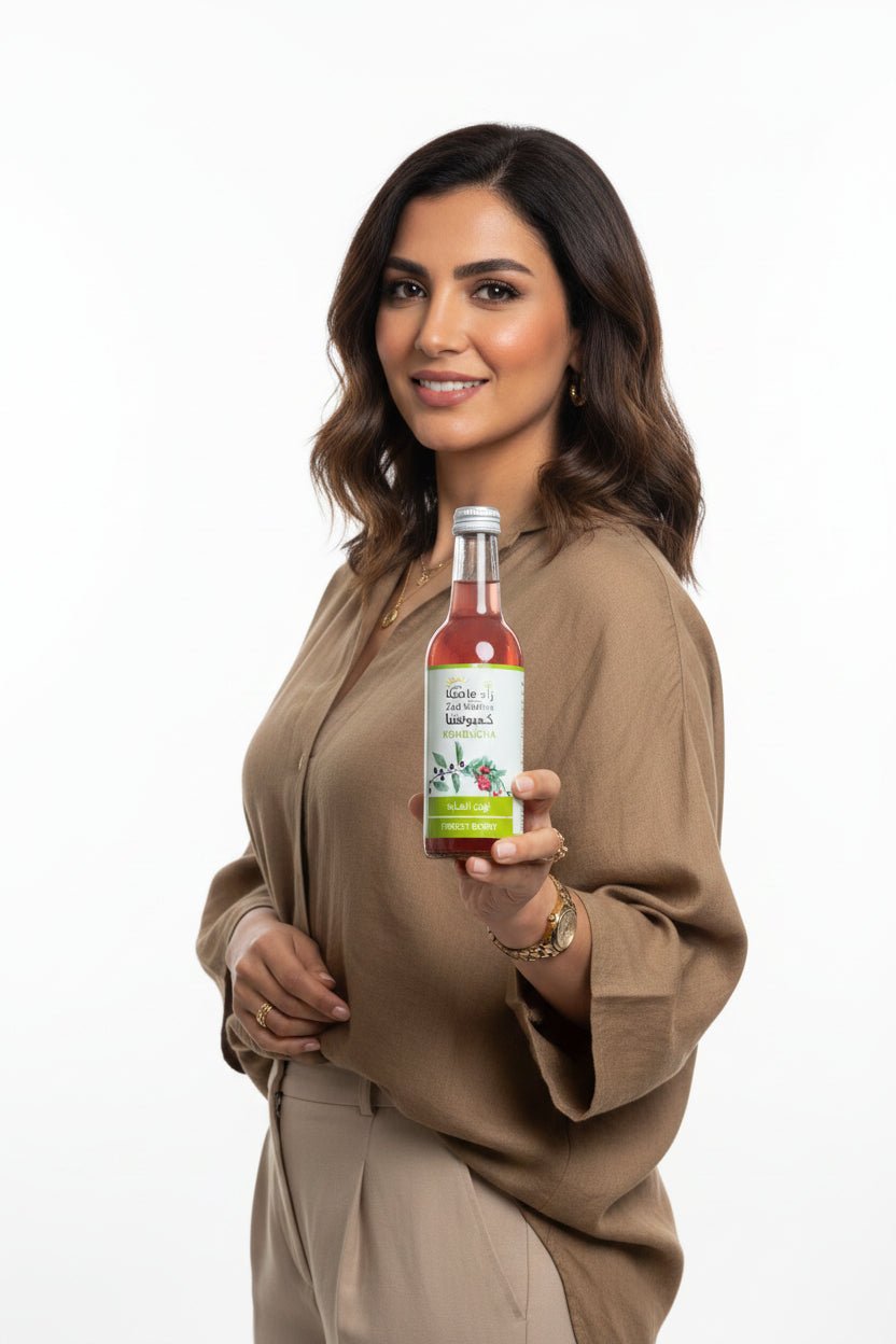 كمبوتشا توت الغابة العضوي 330 مل