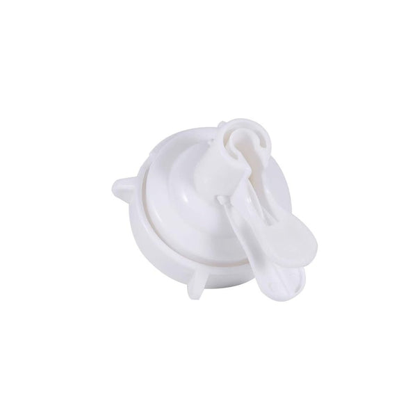 صمام موزع مياه بلاستيكي قابل لإعادة الإستخدام بلون أبيض