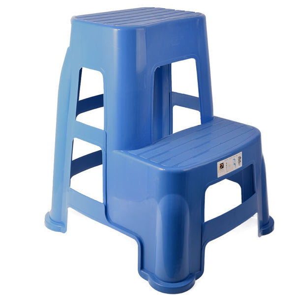 سلم بلاستيك بخطوتين متعدد الالوان