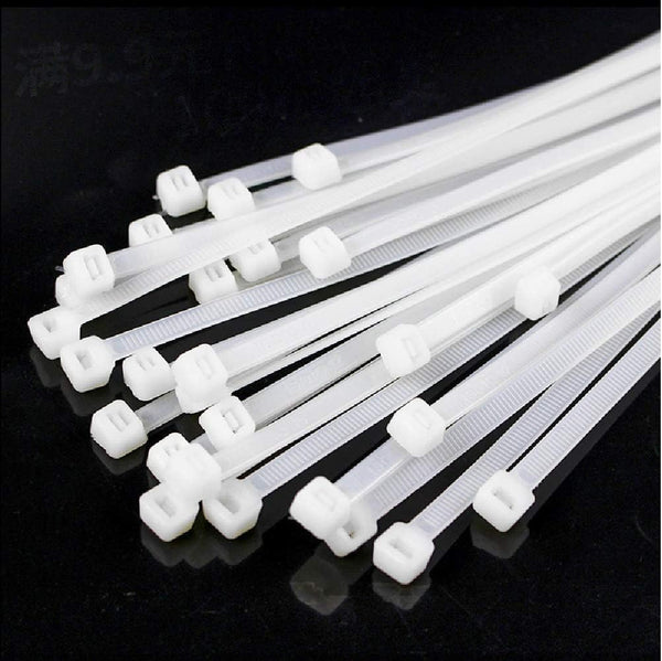 50-Piece Multipurpose Self-Locking Cable Ties 