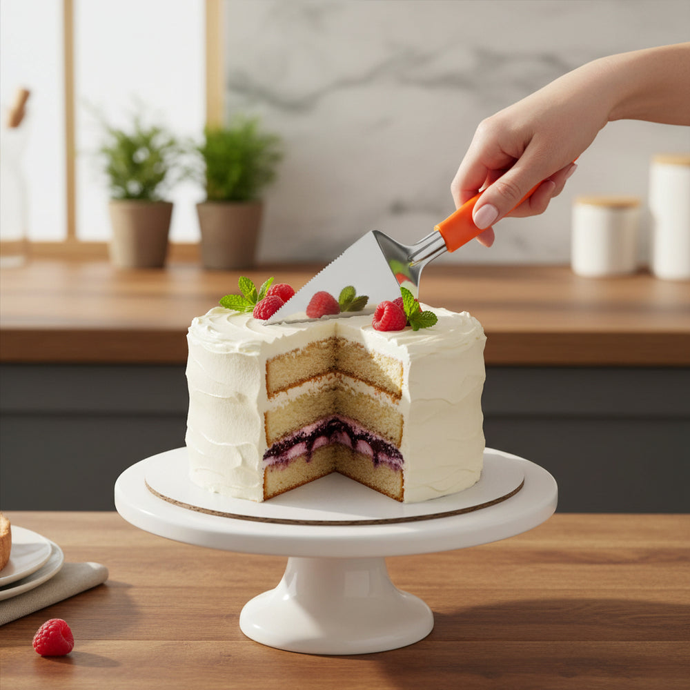 2-in-1 Stainless Steel Cake Slicer 