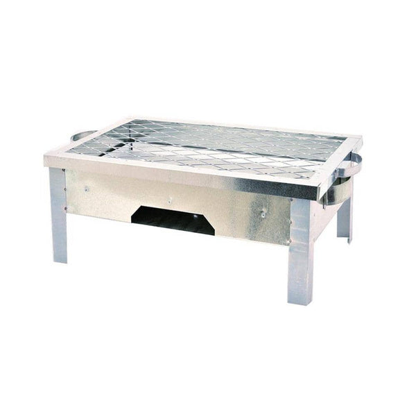 منقل شوي للرحلات والتخيم مع شبك - أنية المنزل