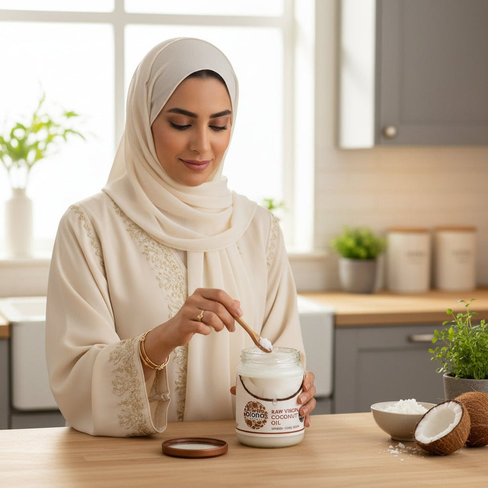 زيت جوز الهند البكر العضوي بيونا 200 جم