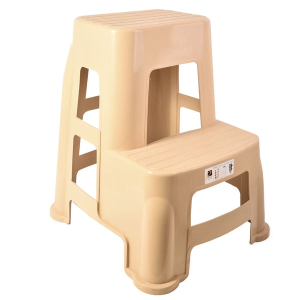 سلم بلاستيك بخطوتين متعدد الالوان