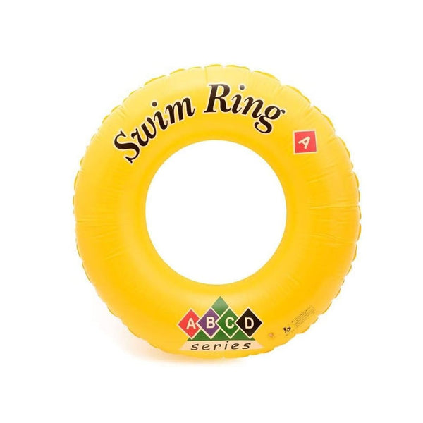 طوق سباحة قابل للنفخ شكل دائري للبالغين والأطفال 80 سم