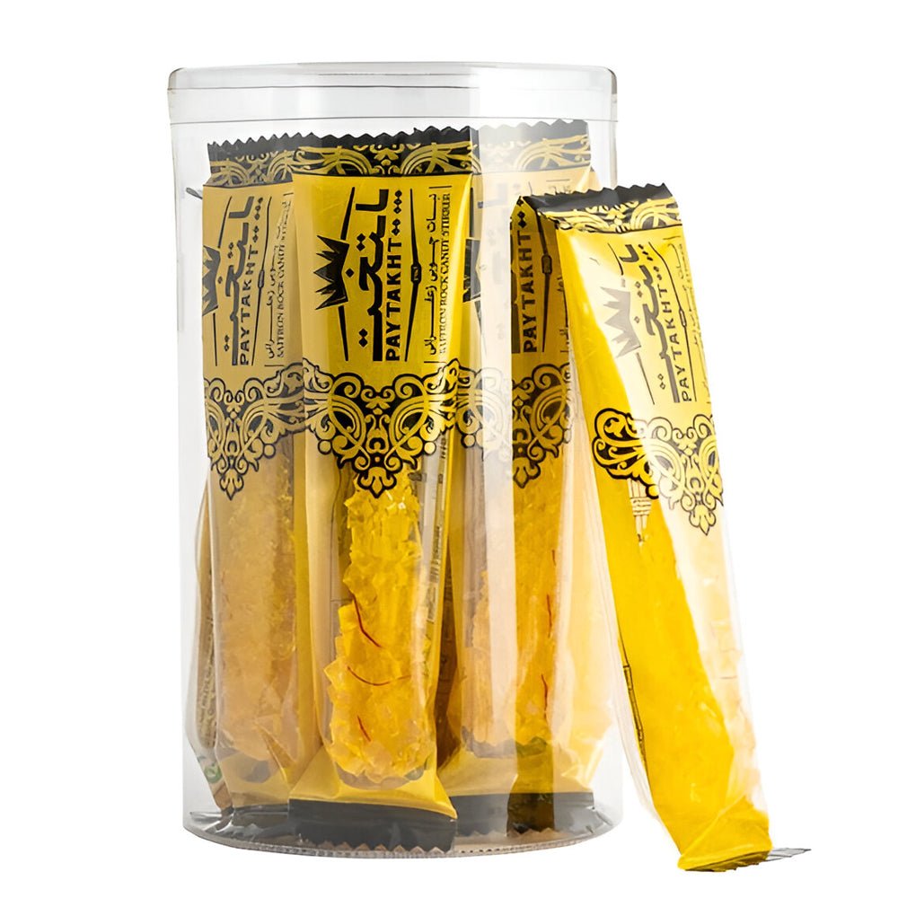 12 sticks of saffron rock sugar