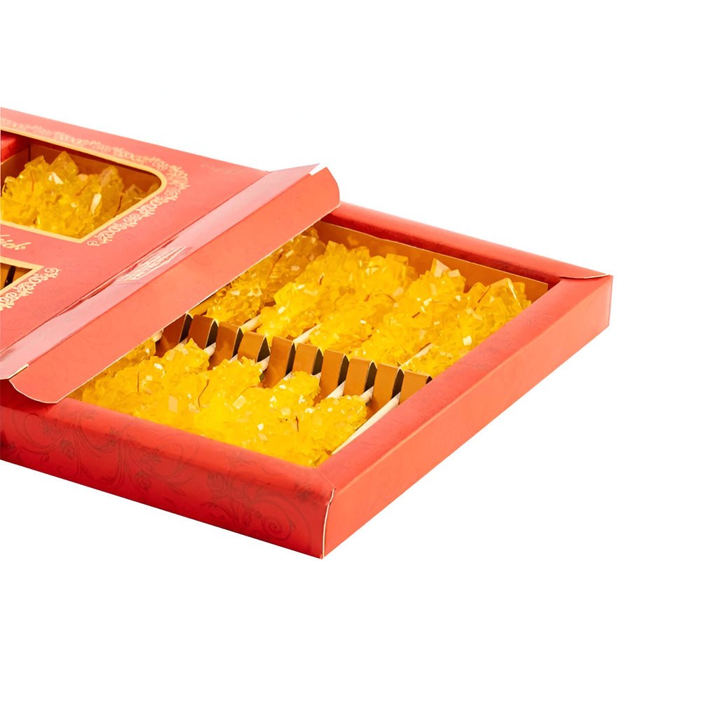 20 sticks of saffron rock sugar