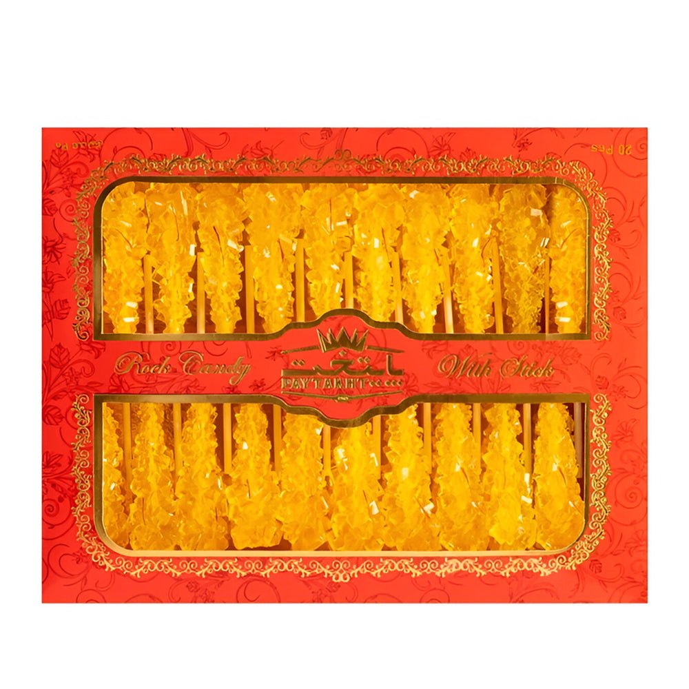 20 sticks of saffron rock sugar