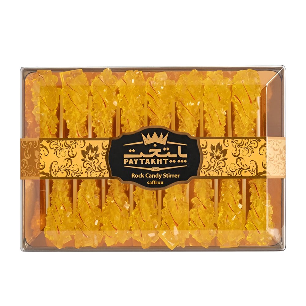 16 sticks of saffron rock sugar