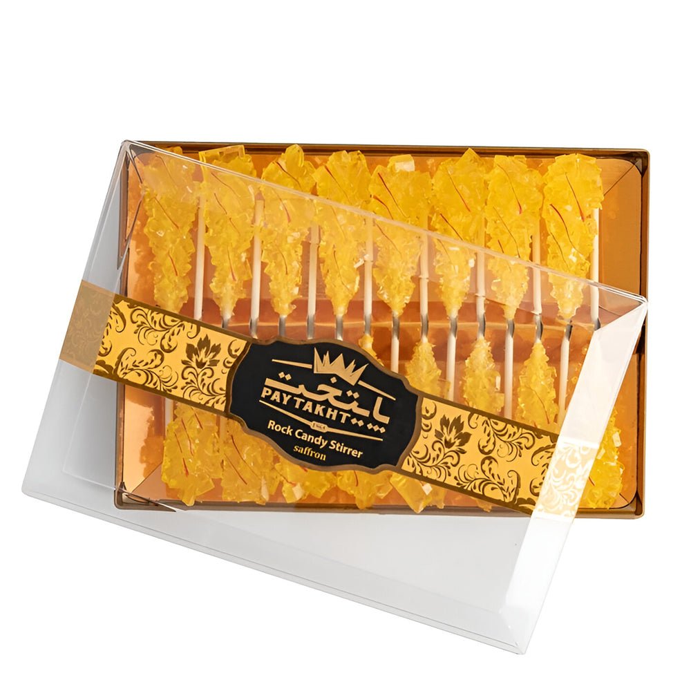16 sticks of saffron rock sugar