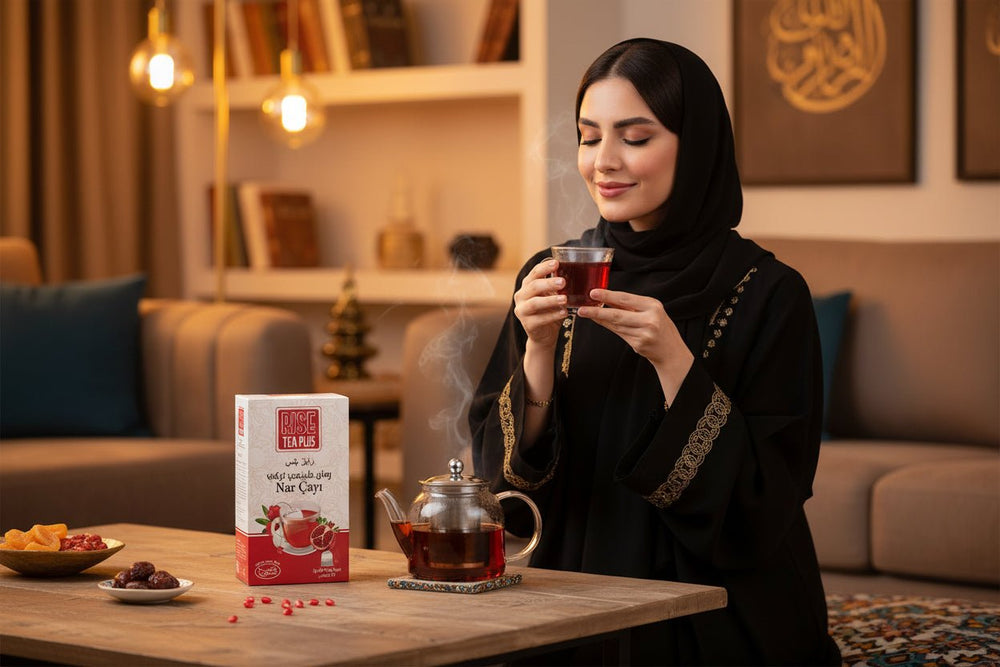 شاي رايز بلس بالرمان التركي 20 كيس 40 جم