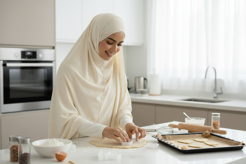 قوالب معجنات على شكل قلب  طقم 3 قطع