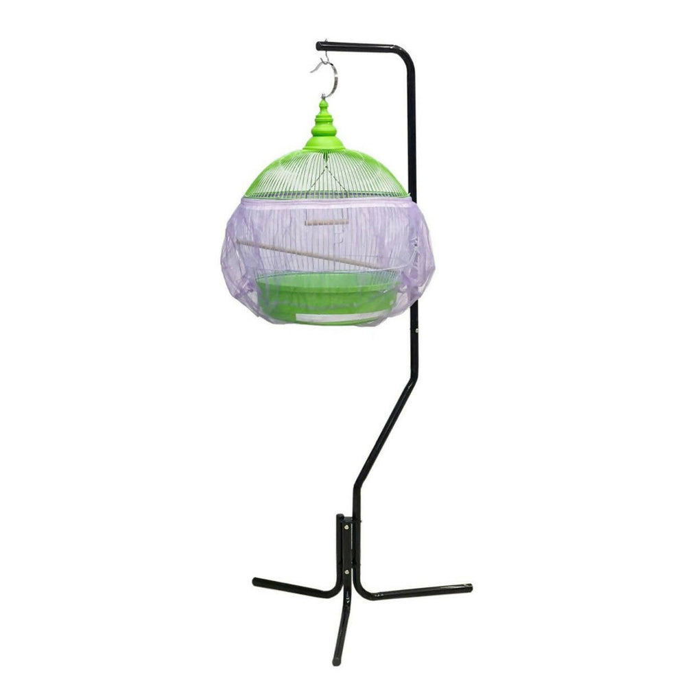 Multi-colored bird cage cover 