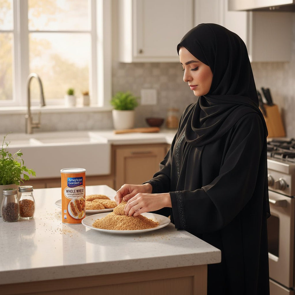 فتات خبز القمح الكامل أمريكان جاردن 425 جرام
