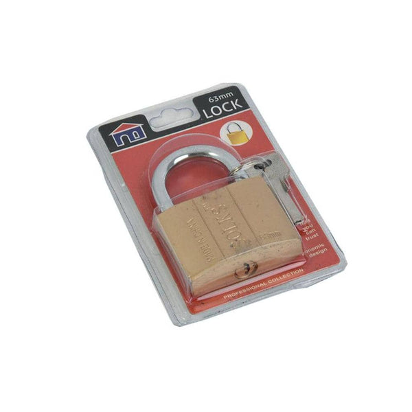 قفل باب معدني مع 3مفاتيح 63 مم-أنية المنزل