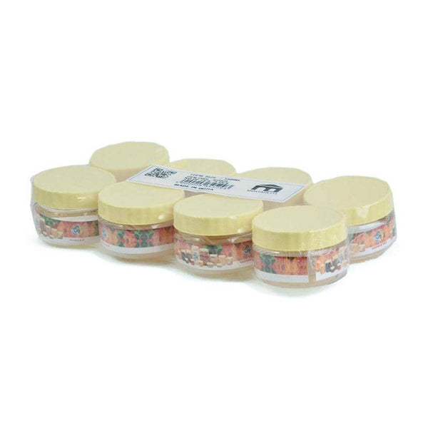 علب بهارات بلاستيك شفاف8 قطع-أنية المنزل