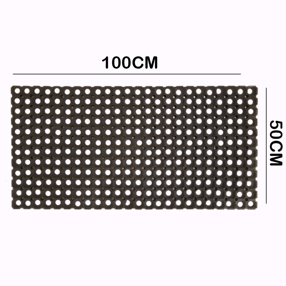 دواسة باب مطاطية ومجوفة. 100X50 سم
