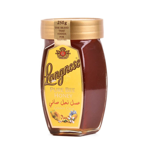 عسل نحل صافي طبيعي 100%-250غرام