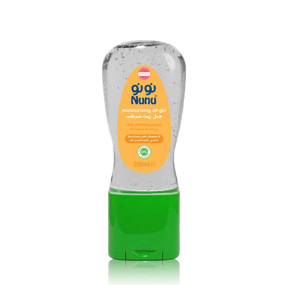 Nunu Moisturizing Oil Gel with a Refreshing Scent 200ml