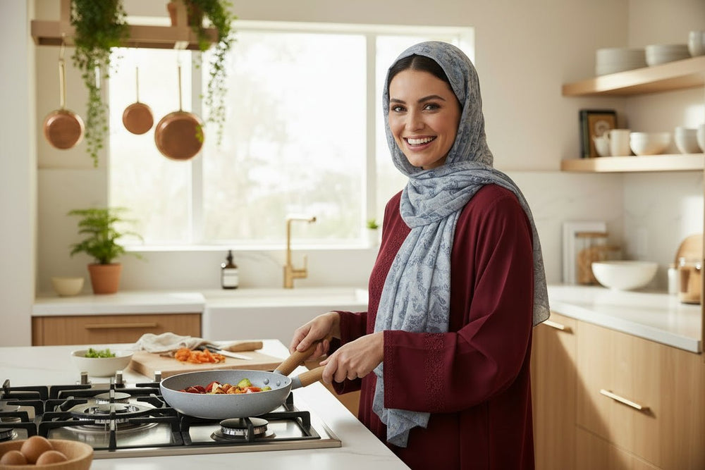 سباريو مقلاة جرانيت غير قابلة للالتصاق – 30 سم