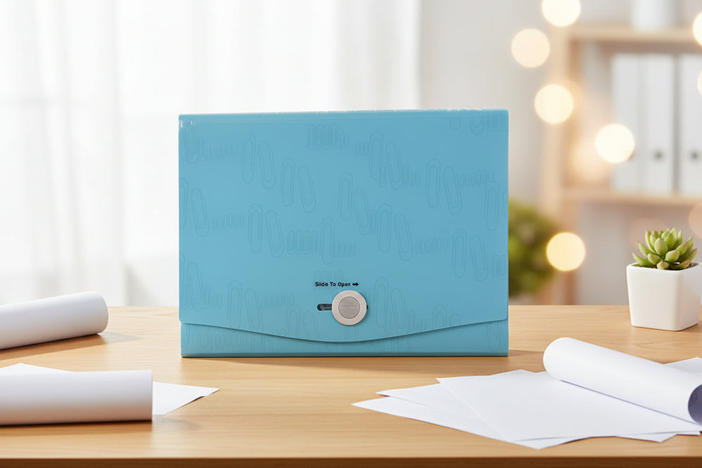 A4 13-fold paper file 