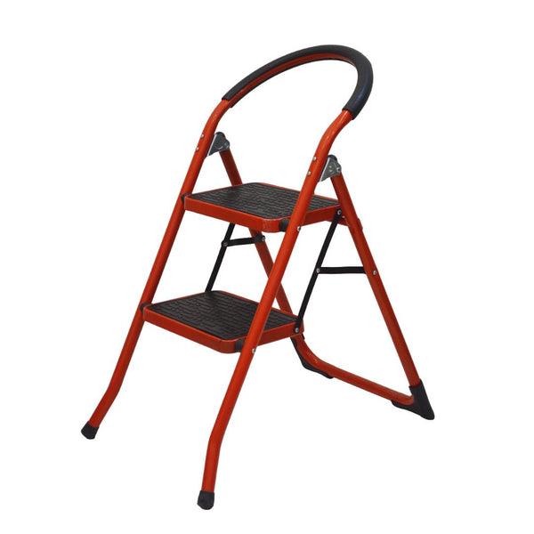 سلم معدني قابل للطي درجتين