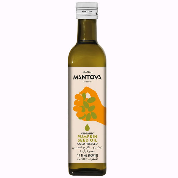 زيت بذور القرع العضوي من مانتوفا 