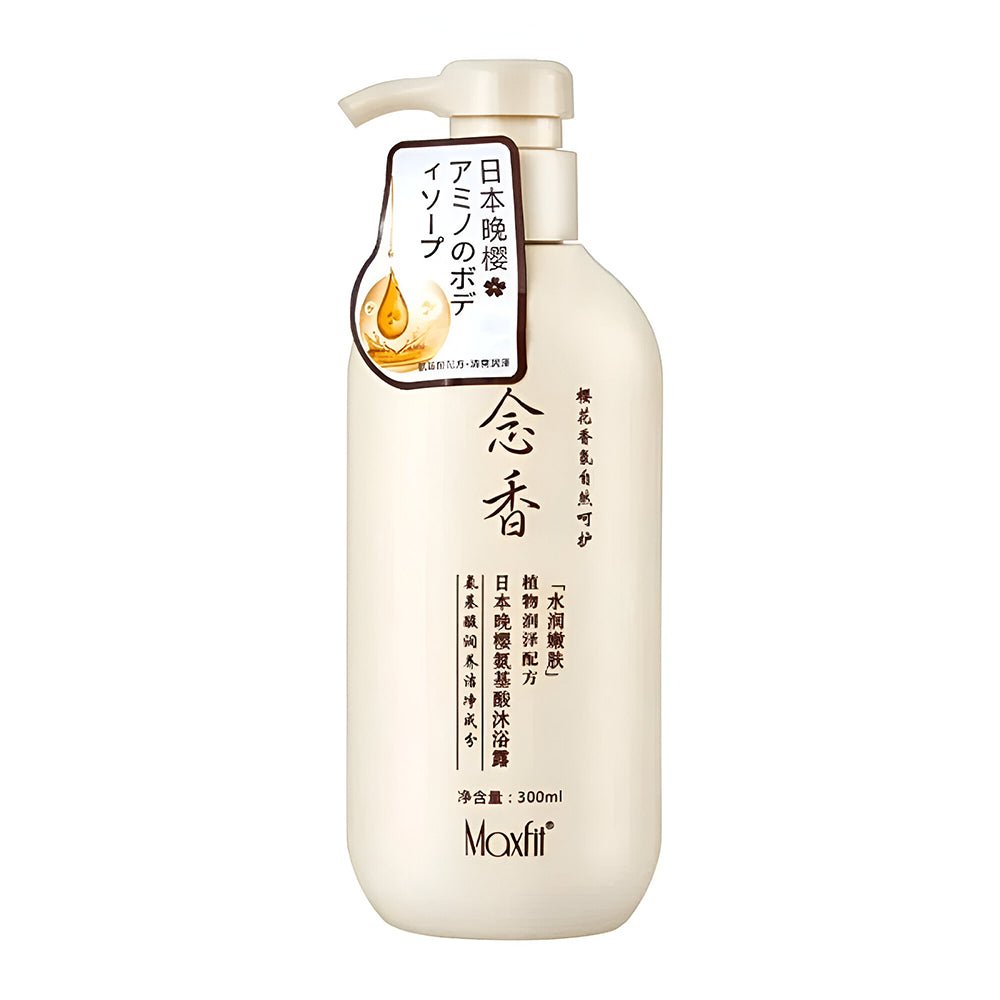 Japanese Shower Gel with Cherry Extract and Amino Enzymes 300ml