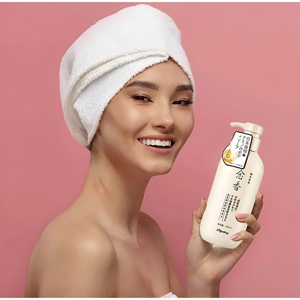 Japanese Shower Gel with Cherry Extract and Amino Enzymes 300ml