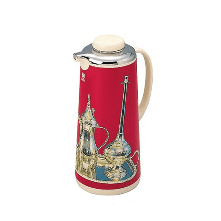 ترمس لحفظ السوائل الباردة والساخنة1.3لتر من تايقر احمر - أنية المنزل