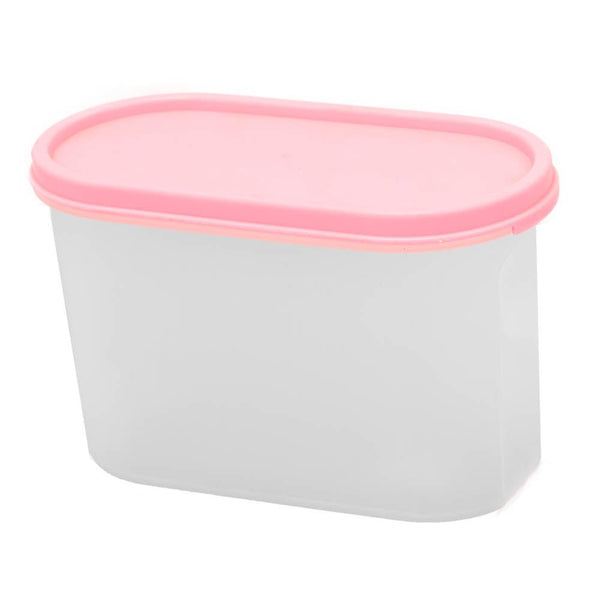 حافظة طعام بلاستيك بغطاء-1لتر