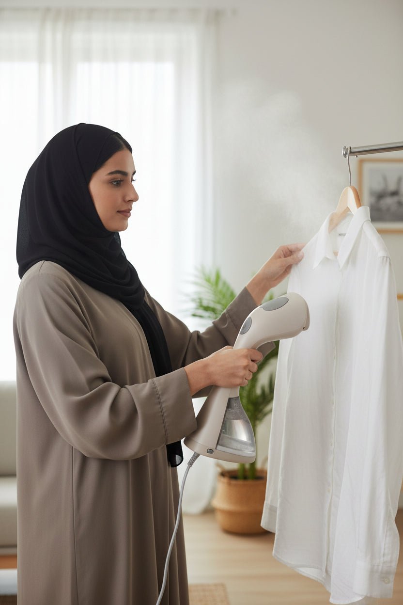مكواة بخار تسخين خلال 30 مناسبة لجميع أنواع الأقمشة بلمسة واحدة