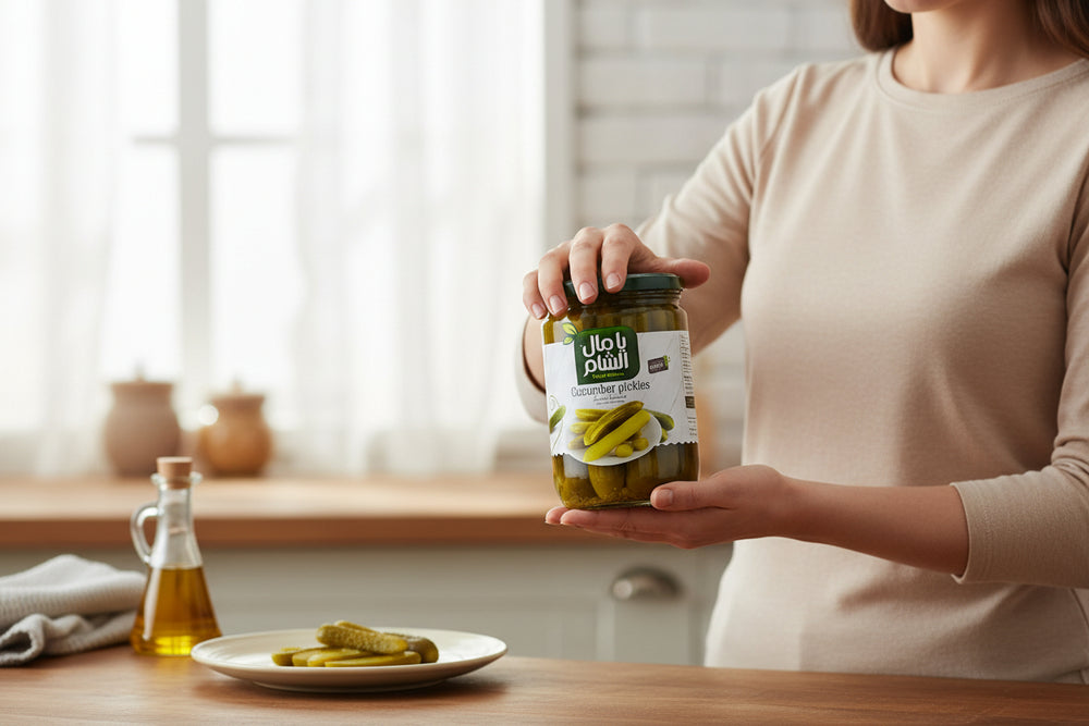 Yamal Al Sham Pickled Cucumbers 400g