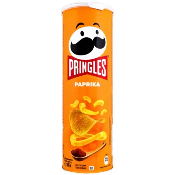 Pringles Paprika Potato Chips 165g 