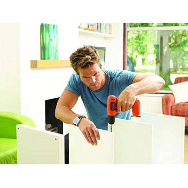 مثقاب بلاك اند ديكر لاسلكي 7.2 فولت - أنية المنزل