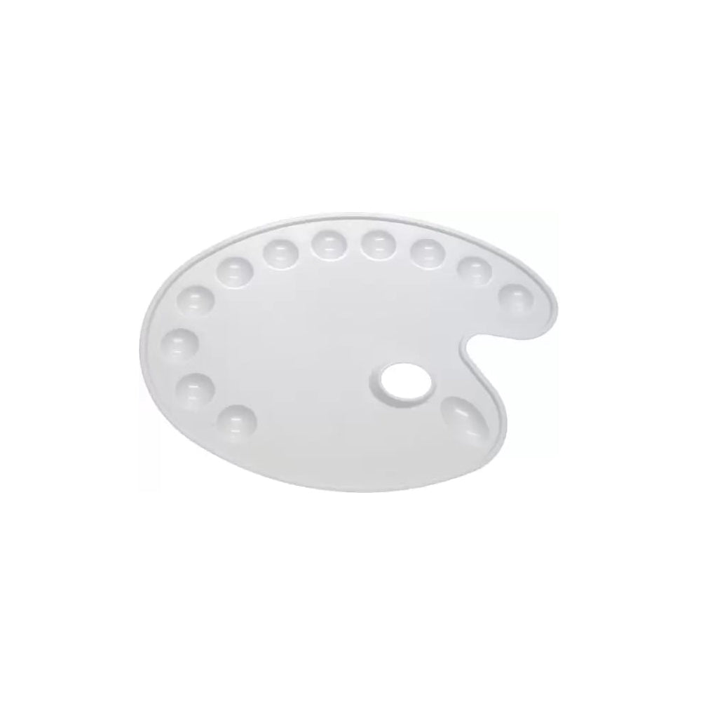 Oval Plastic Watercolor Tray