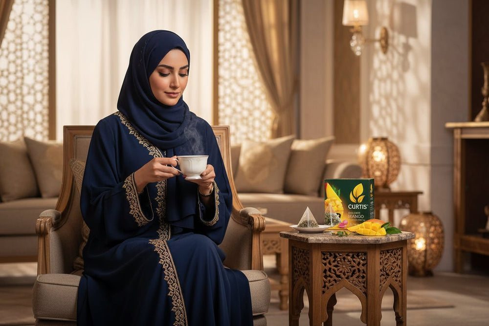 شاي كيرتس ديلكيت مانجو الأخضر 20 كيس هرمي 36 جم