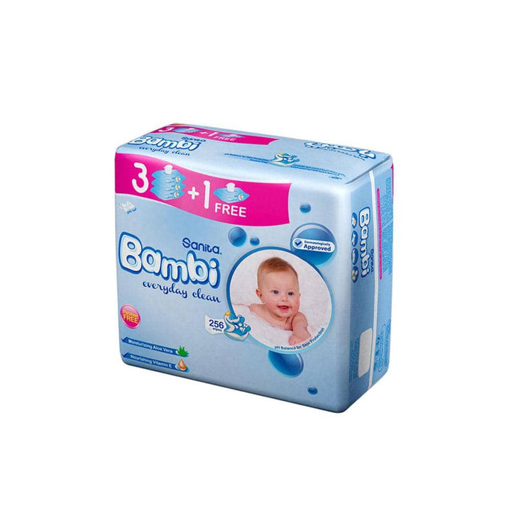 مناديل مبللة سانيتا بامبي-أنية المنزل