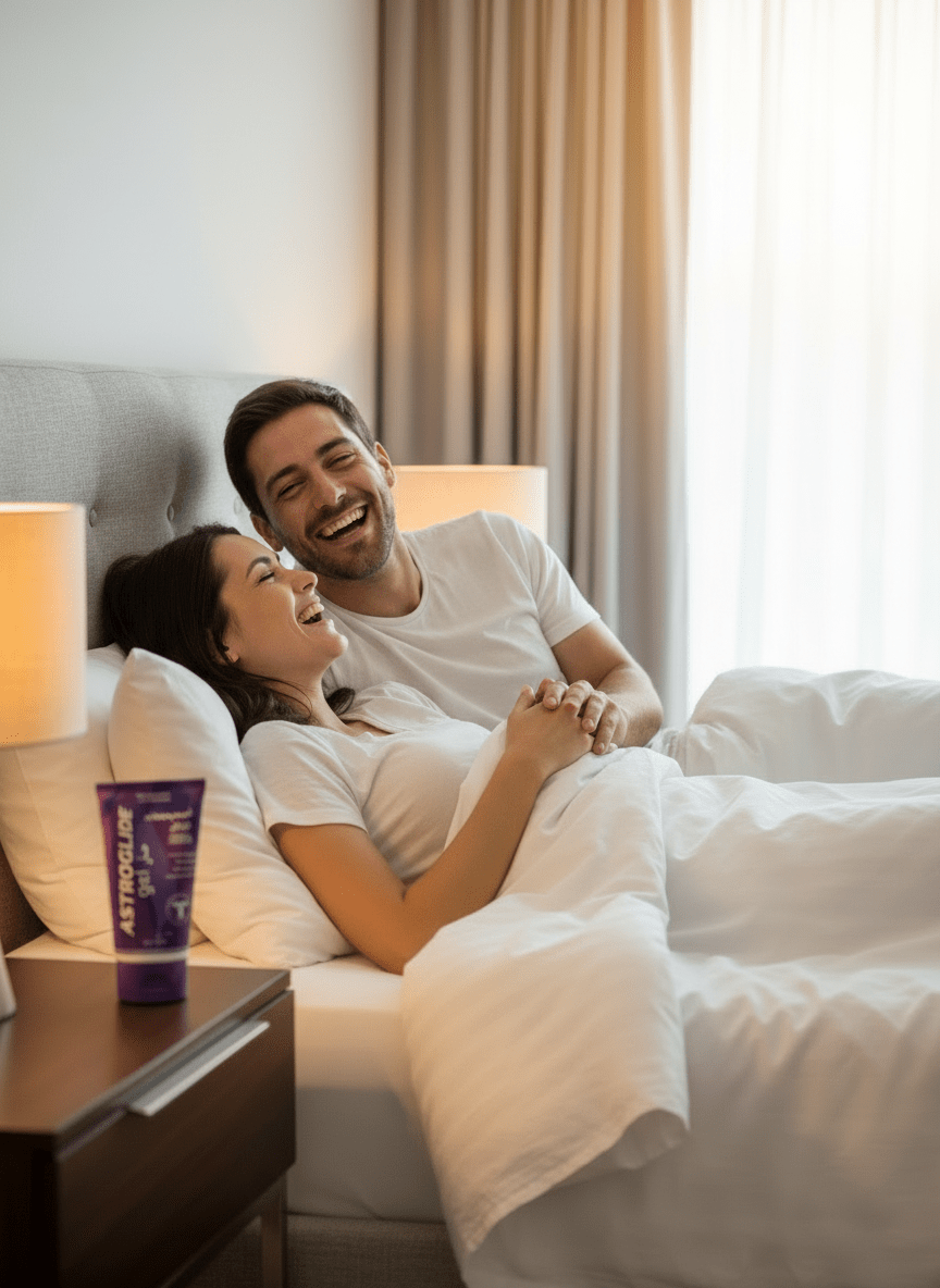 أستروجليد، جل مزلق حميمي، بدون نكهات - 118 مل