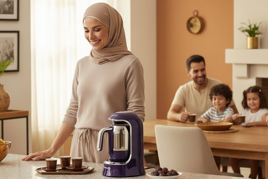 ماكينة قهوة تركي كوركماز كاهفيكوليك –لافندر.