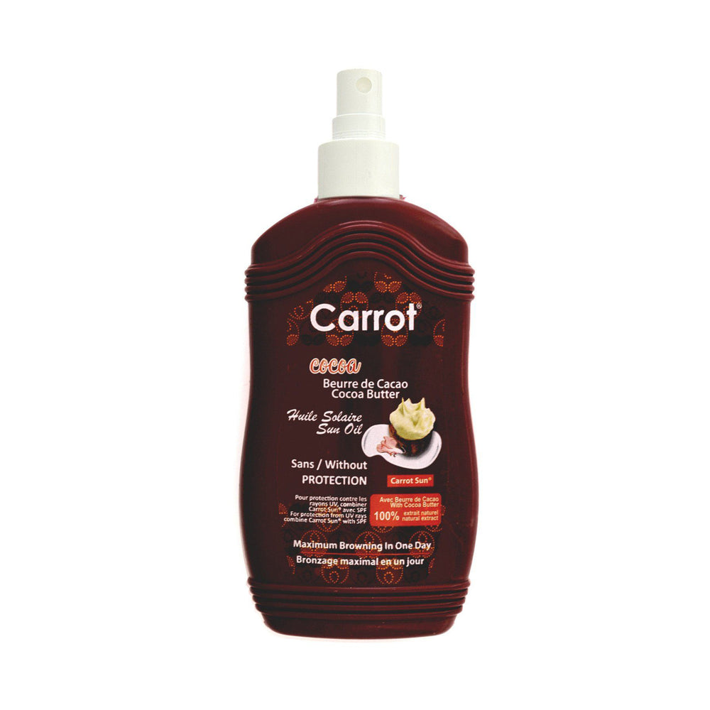 زيت تسمير مغذي بزبدة الكاكاو من ®Carrot Sun